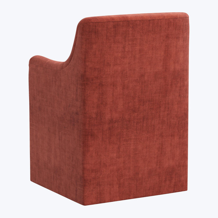 Priya Dining Chair Antique Velvet Paprika
