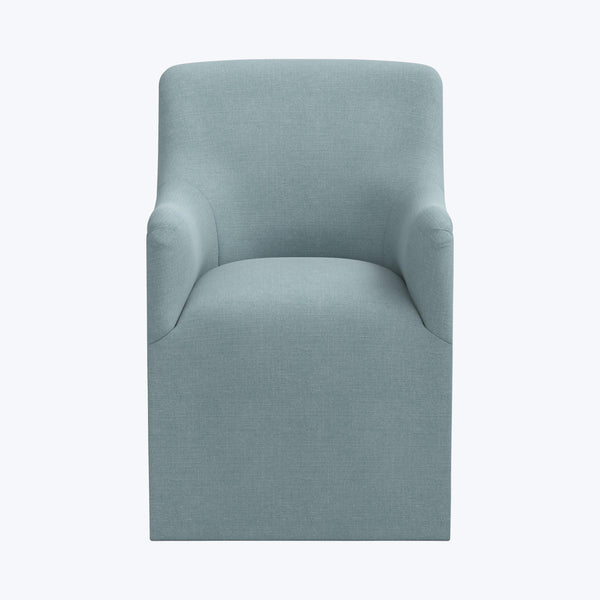 Priya Dining Chair Linen Seaglass