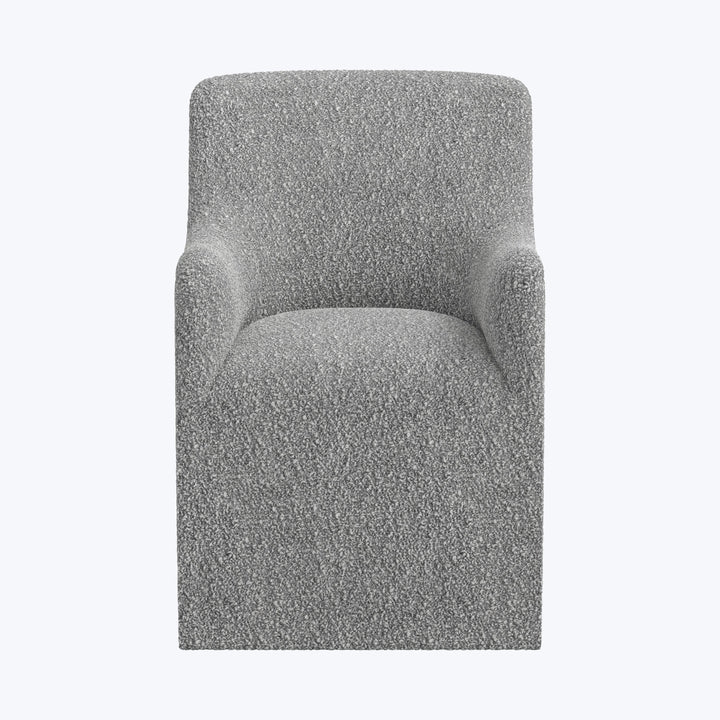 Priya Dining Chair Boucle Grey