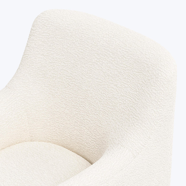 Priya Dining Chair Sherpa Natural