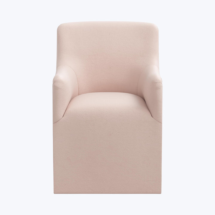 Priya Dining Chair Velvet Blush