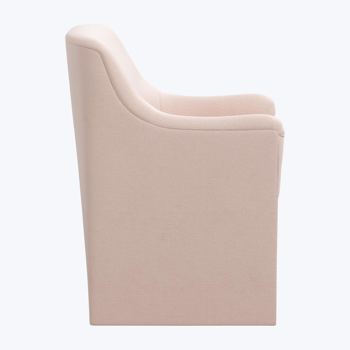 Priya Dining Chair Velvet Blush
