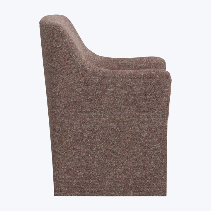 Priya Dining Chair Boucle Merlot