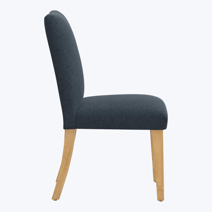 Kristy Dining Chair Linen Navy