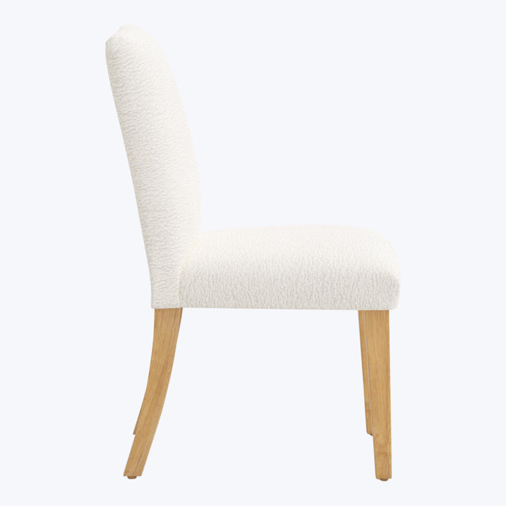 Kristy Dining Chair Sherpa Natural