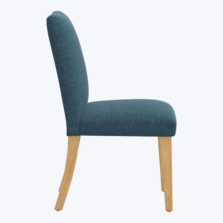Kristy Dining Chair Zuma Linen Navy