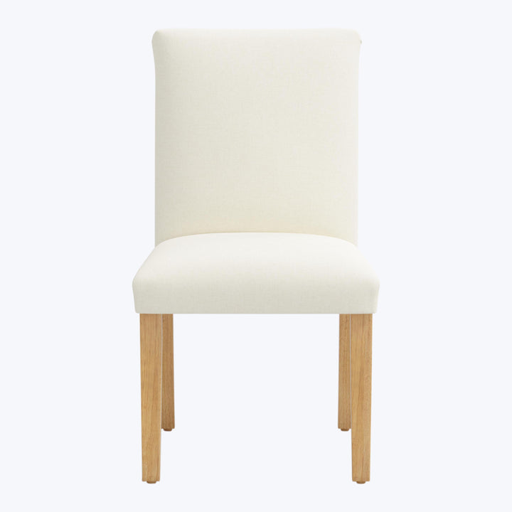 Kristy Dining Chair Zuma Linen White