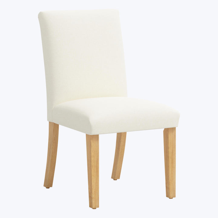 Kristy Dining Chair Zuma Linen White