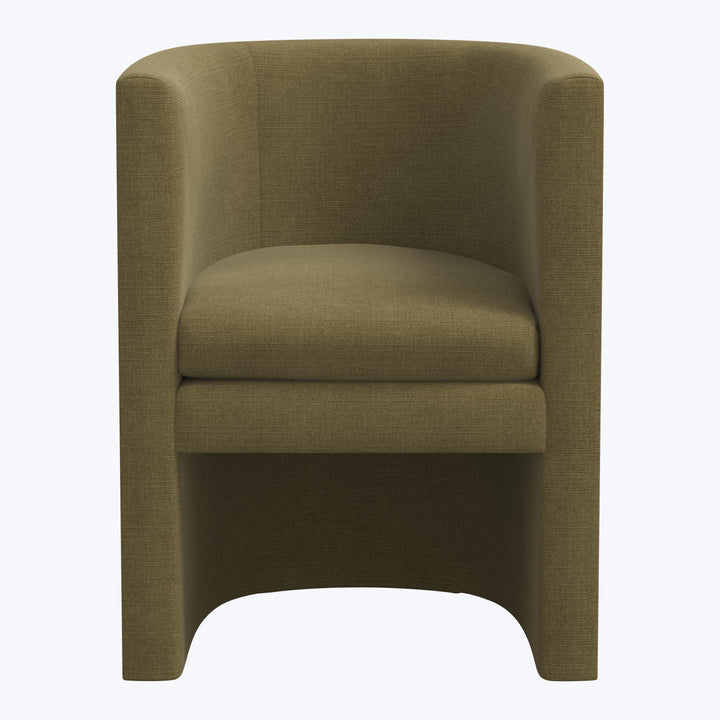 Sloane Dining Chair Linen Olive