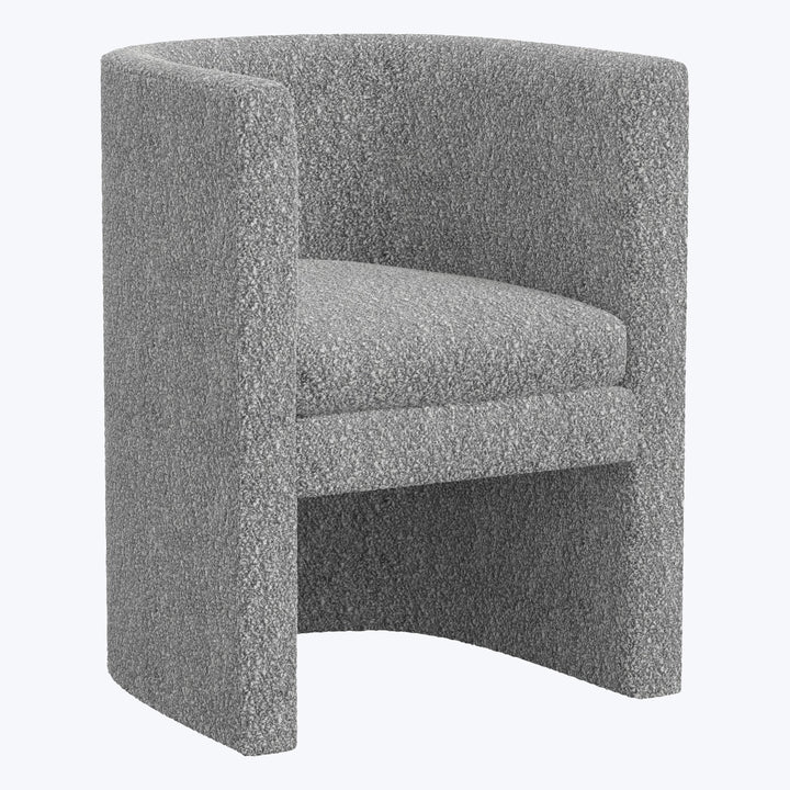 Sloane Dining Chair Boucle Grey