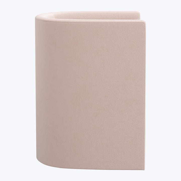 Sloane Dining Chair Velvet Blush