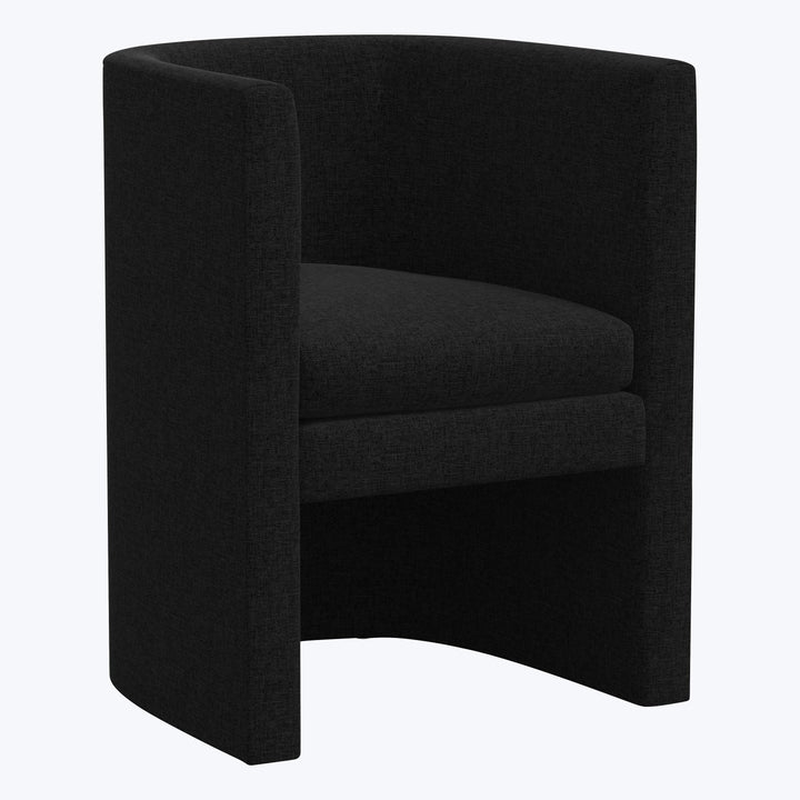 Sloane Dining Chair Zuma Linen Black