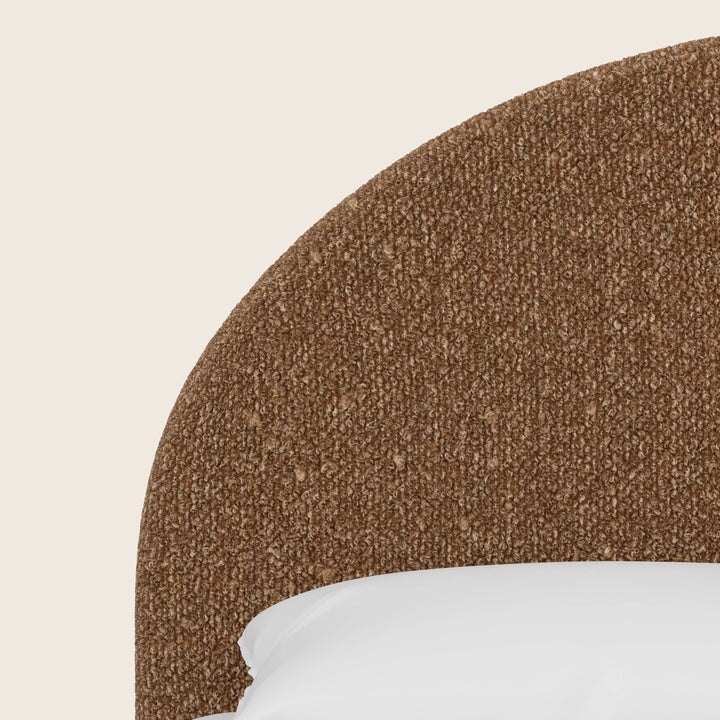 Solana Platform Bed Twin / Woolen Pecan