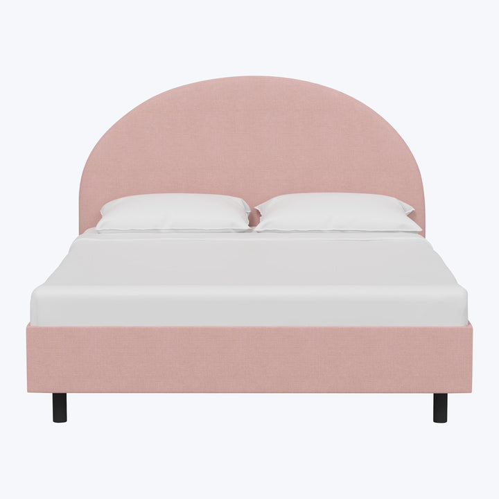 Solana Platform Bed Twin / Linen Blush