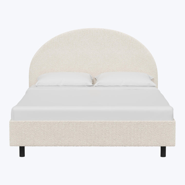 Solana Platform Bed Twin / Sherpa Natural