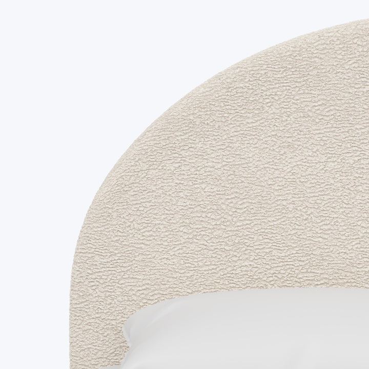 Solana Platform Bed Twin / Sherpa Natural