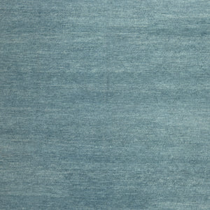 Solid Tibetan Wool Rug - 6' x 9' Denim - hover