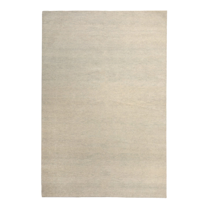 Solid Tibetan Wool Rug - 6' x 9' Grey