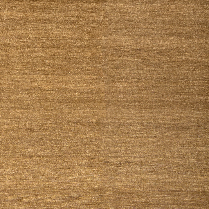 Solid Tibetan Wool Rug - 6' x 9' Brown