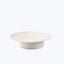 Pure White Cake Plate 10"