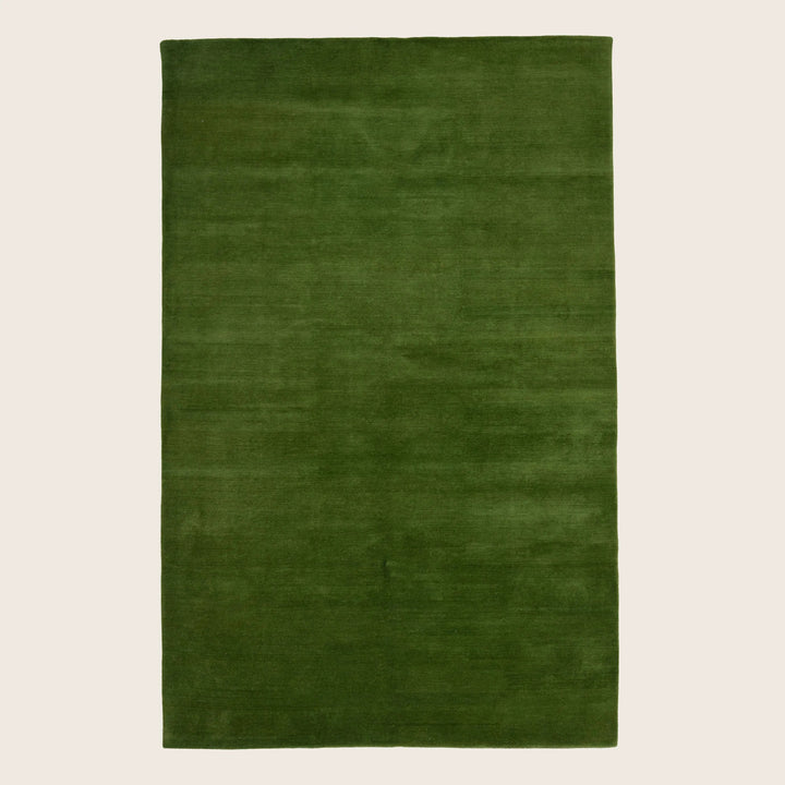 Solid Tibetan Wool Rug Hunter / 6x9