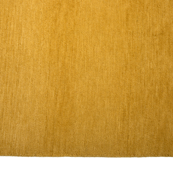 Solid Tibetan Wool Rug Yellow / 6x9