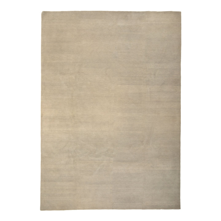 Solid Tibetan Wool Rug Grey / 9x12