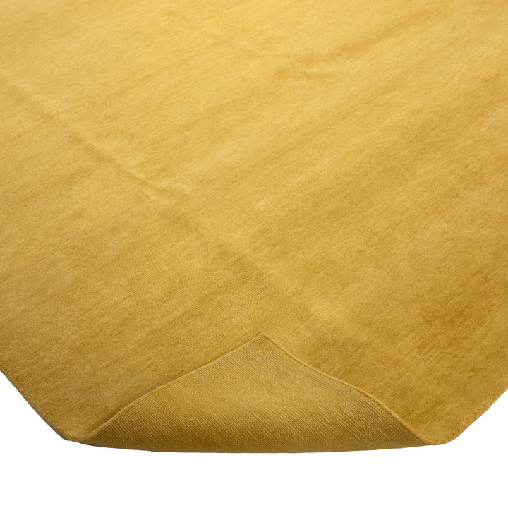 Solid Tibetan Wool Rug Yellow / 9x12