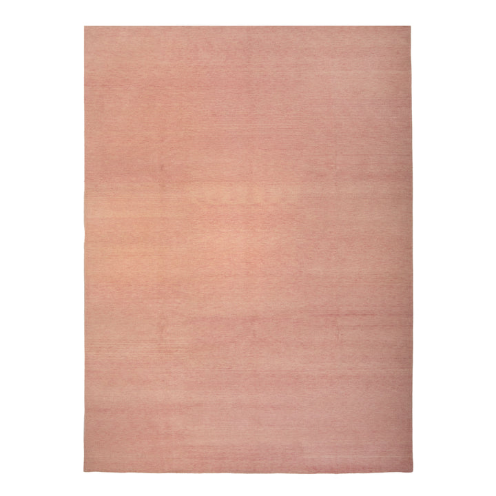 Solid Tibetan Wool Rug Pink / 9x12