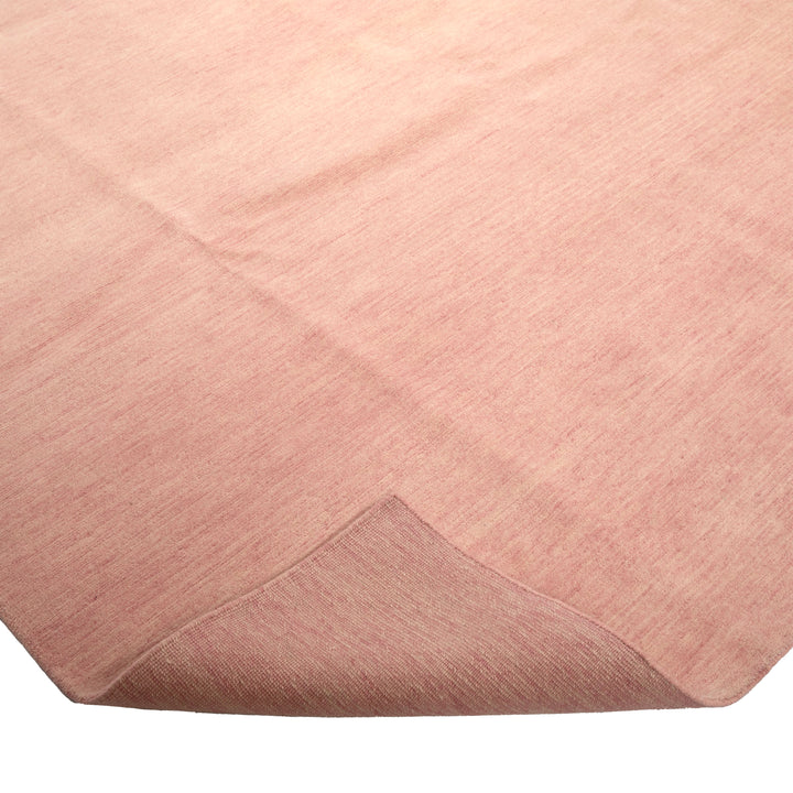 Solid Tibetan Wool Rug Pink / 9x12