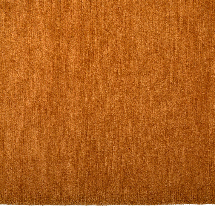 Solid Tibetan Wool Rug Brown / 9x12