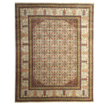 Multicolored Traditional Wool Rug - 9' x 12'