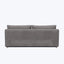 Rowan Armless Sleeper Sofa Avella Performance Fabric Warm Grey