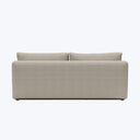 Rowan Armless Sleeper Sofa Kenya Performance Fabric Gravel