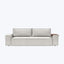 Sullivan Sleeper Sofa Adario Performance Fabric Fog