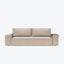 Sullivan Sleeper Sofa Adario Performance Fabric Taupe