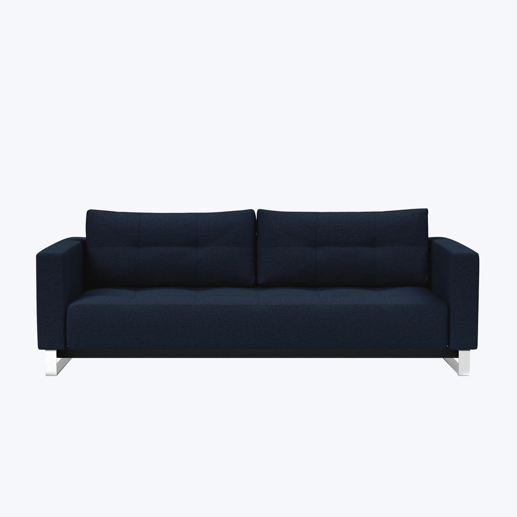 Lina Sleeper Sofa Mized Dance Performance Fabric Blue