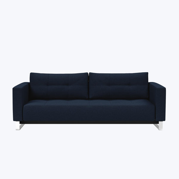 Lina Sleeper Sofa Mized Dance Performance Fabric Blue