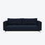 Lina Sleeper Sofa Mized Dance Performance Fabric Blue