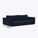 Lina Sleeper Sofa Mized Dance Performance Fabric Blue