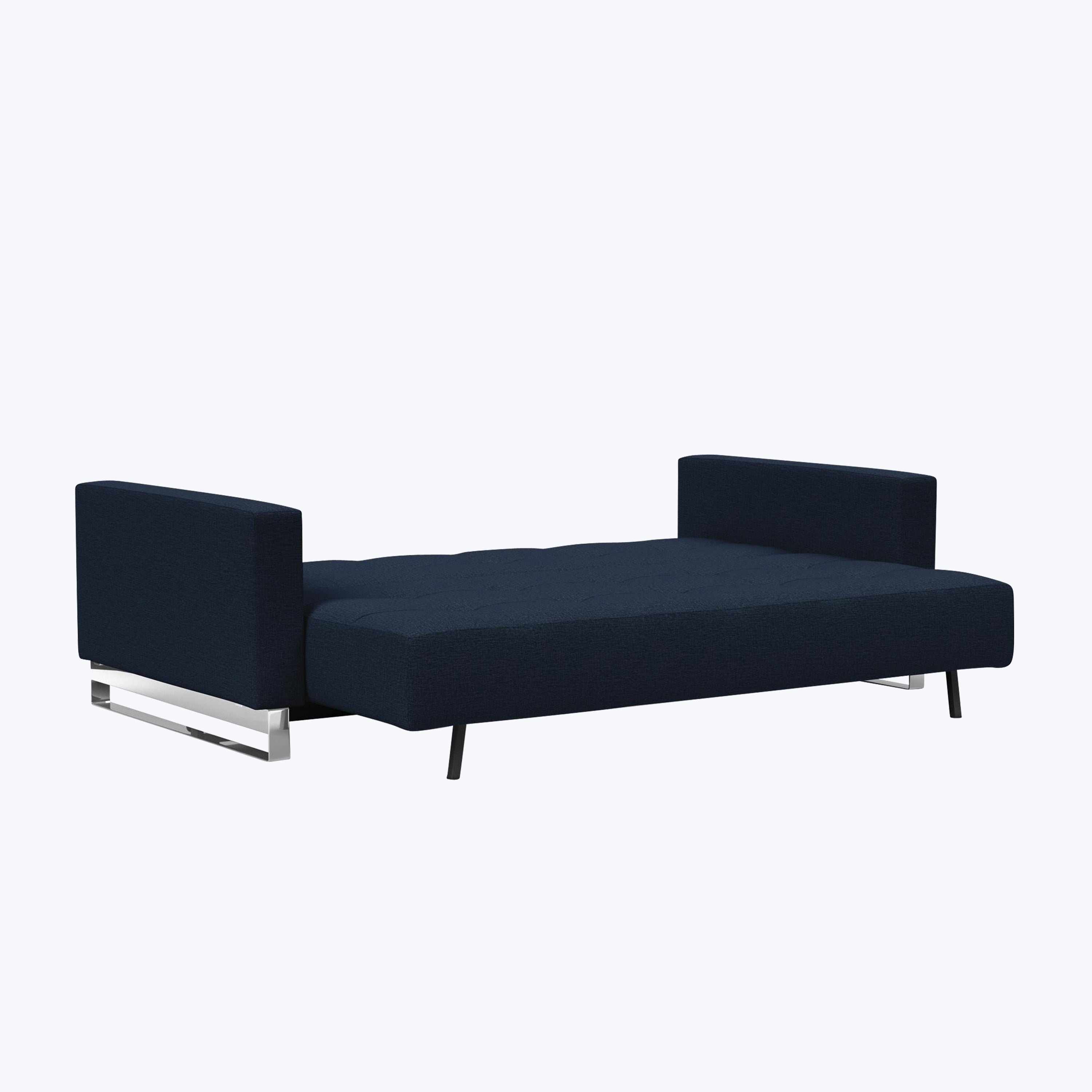 Lina Sleeper Sofa Mized Dance Performance Fabric Blue