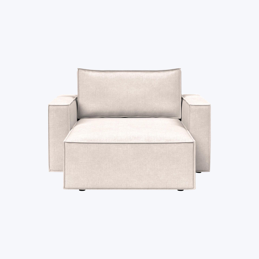 Sullivan Sleeper | Storage Lounger Adario Performance Fabric Basmati