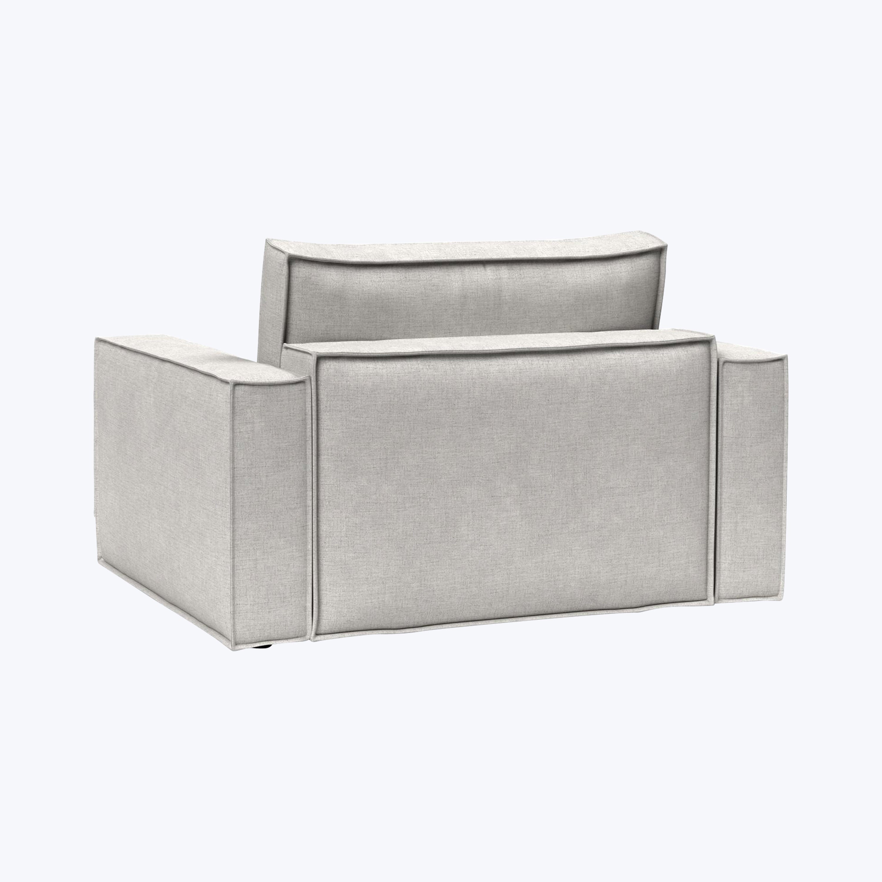 Sullivan Sleeper | Storage Lounger Adario Performance Fabric Fog