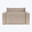 Sullivan Sleeper | Storage Lounger Adario Performance Fabric Taupe