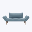 Sage Sleeper Chaise Mized Dance Performance Fabric Light Blue