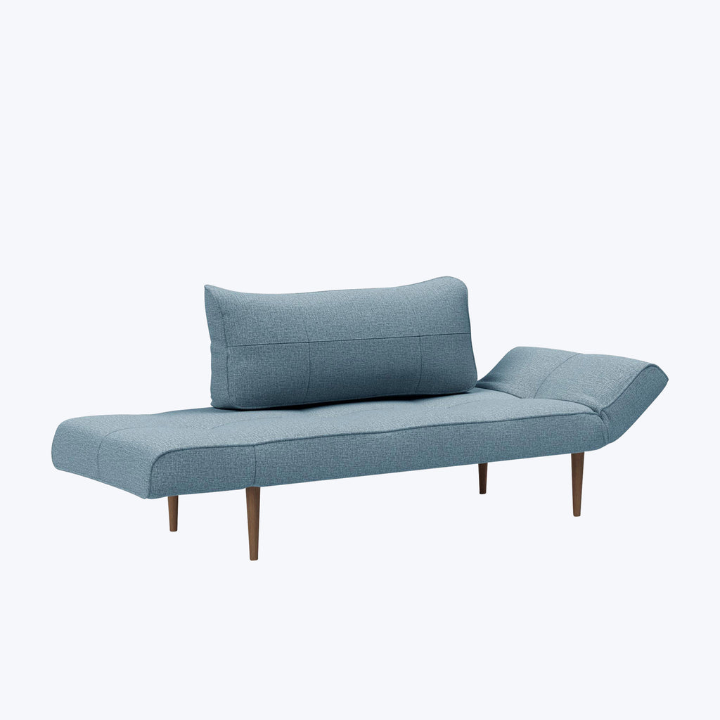 Sage Sleeper Chaise Mized Dance Performance Fabric Light Blue