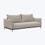 Harlow Sleeper Sofa Kenya Performance Fabric Gravel