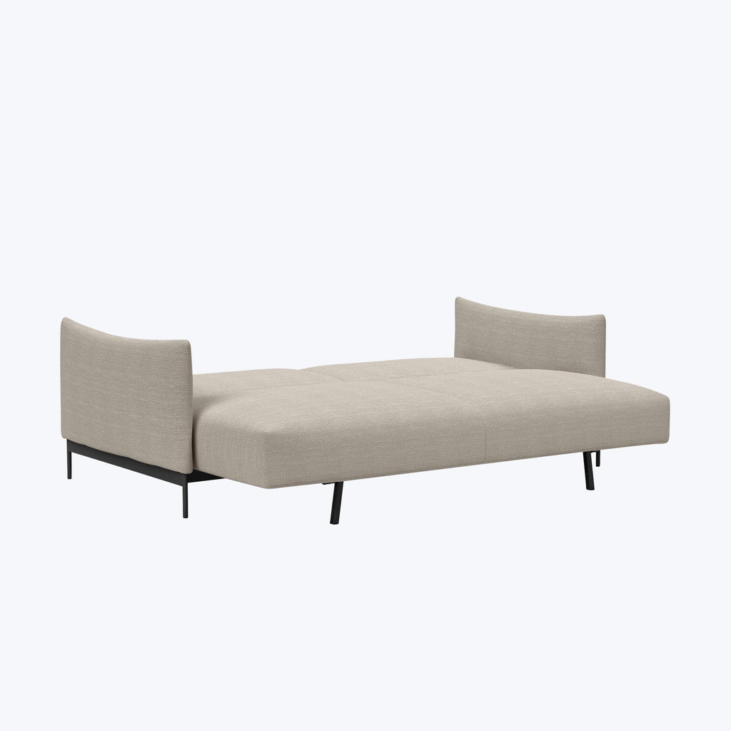 Harlow Sleeper Sofa Kenya Performance Fabric Gravel