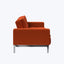 Evelyn Sleeper Sofa Elegance Performance Fabric Paprika