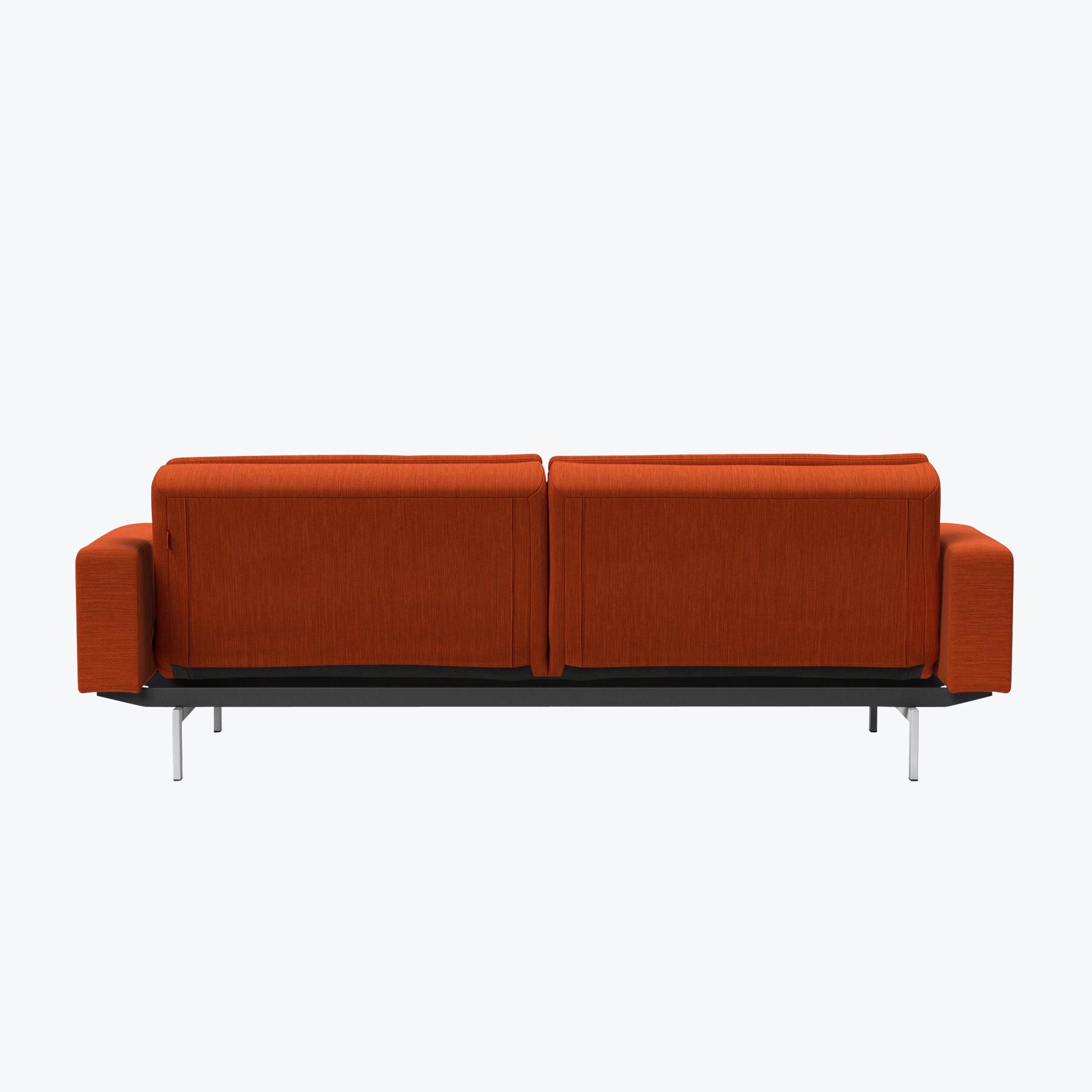 Evelyn Sleeper Sofa Elegance Performance Fabric Paprika